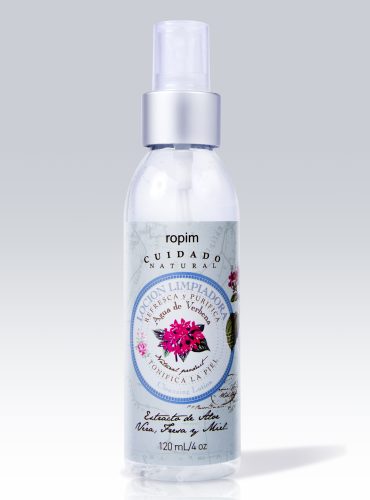 El Tónico humectante agua de verbena tiene propiedades exfoliantes que limpian la piel de células muertas e impurezas. Mitiga la irritación de la afeitada.